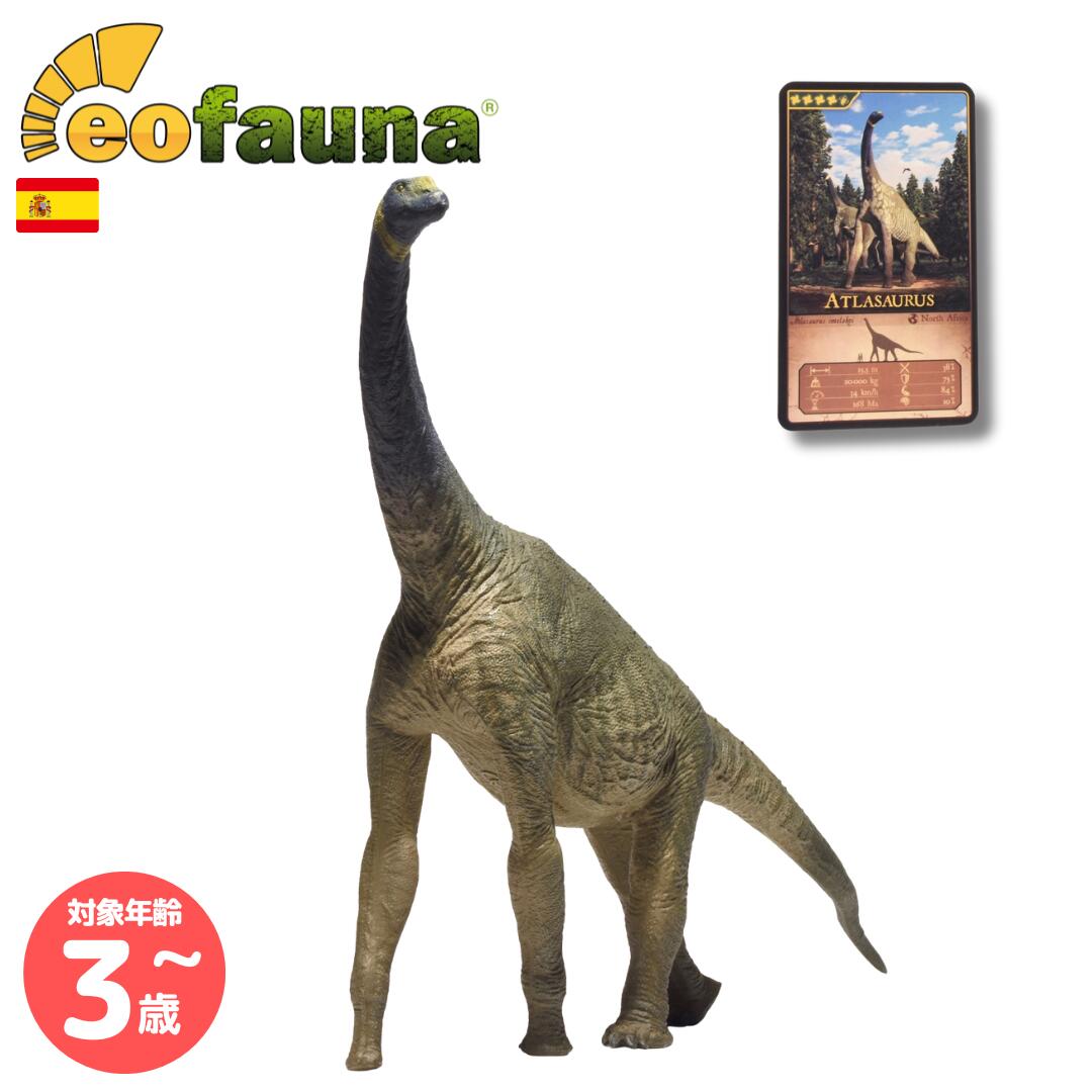エオファウナ Eofauna アトラサウルス（1：40） EO004 | 恐竜おもちゃ 男の子 子供 かっこいい 3歳 フィギュア ジュラシック リアル 恐竜