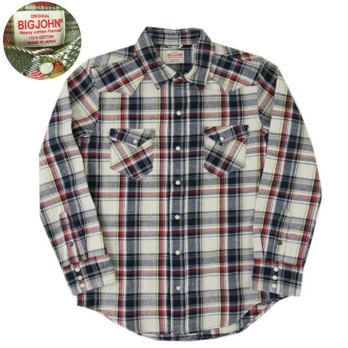 Tackle Berry×BIG JOHN　シャツ Heavy Weight Flannel ヘビーウェイトフランネル – BIG JOHN