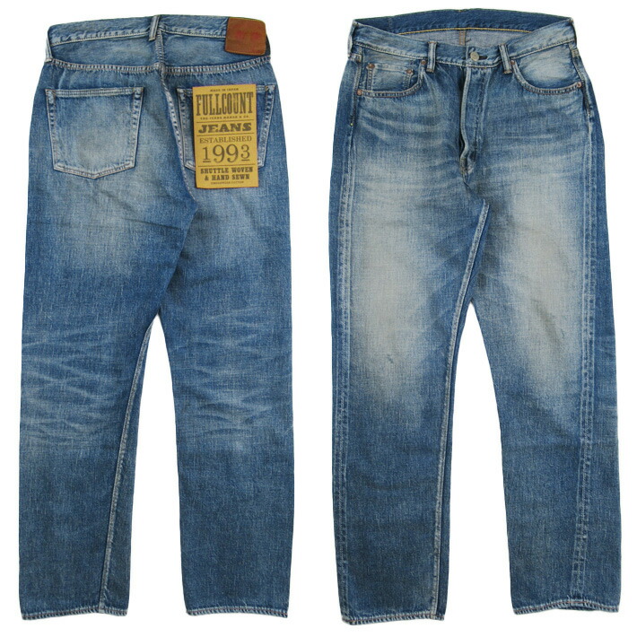 楽天市場】FULLCOUNT フルカウント FULL COUNT 1110Z DECOLOR & STAIN