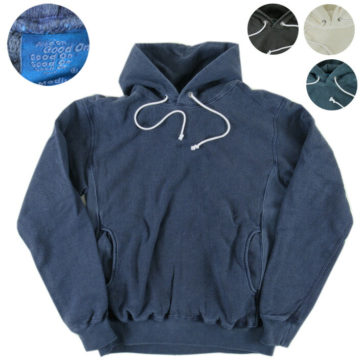 楽天市場】Good On グッドオン ヘビープルオーバーフードスウェット