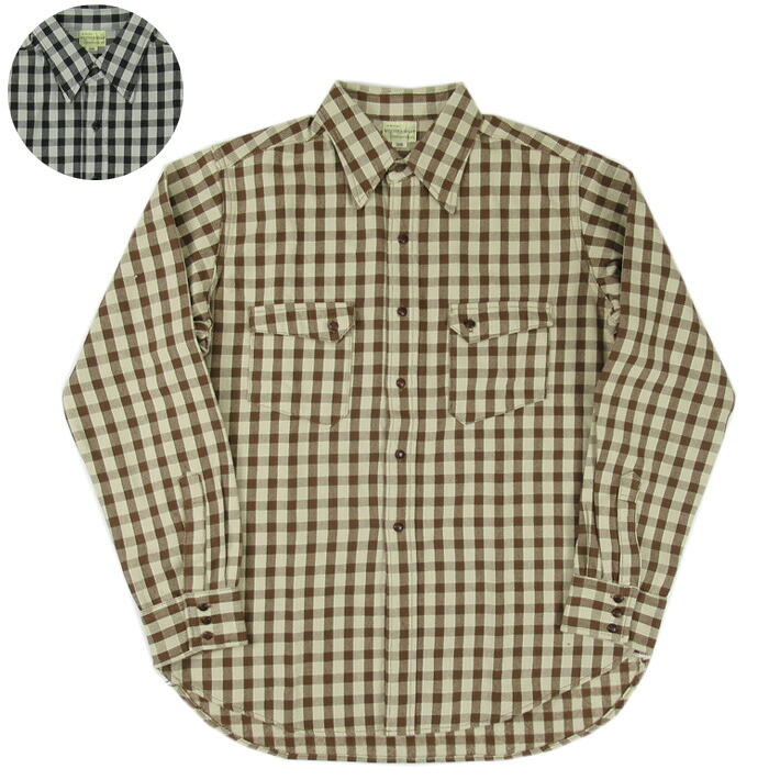 WAREHOUSE ウエアハウス ウエスタン ネルシャツ Lot 3052 LONG HORN TYPE FLANNEL WESTERN SHIRTS