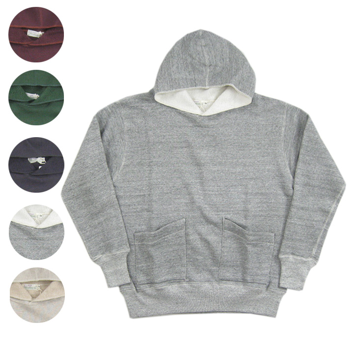 WAREHOUSE ウエアハウス Lot.453 セパレートポケットセットインフード SEPARATE POCKET HOODIE|カジュアルショップJOE