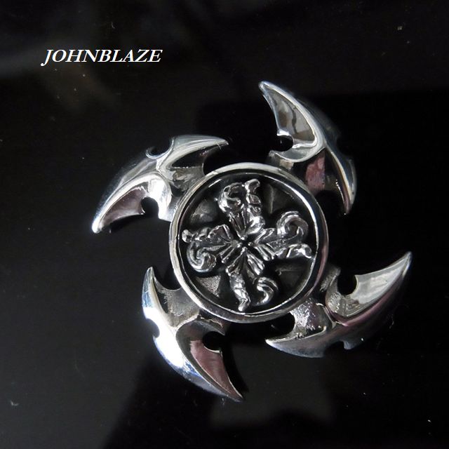 楽天市場】コンチョ ネジ式 ネジ 手裏剣型モチーフ 忍者 投剣 打剣