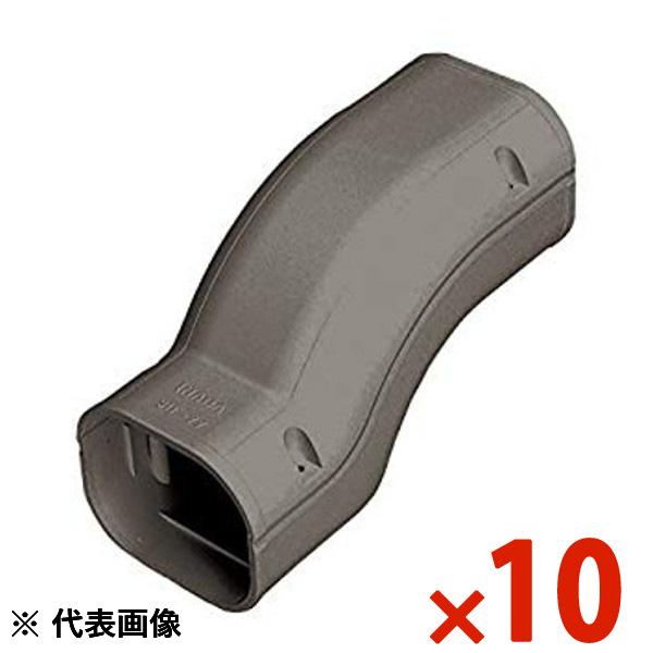 INABA 因幡電工 スリムダクトSD 段差継手 ブラウン 10個セット SIF66B SIF-66-B 【まとめ買い特価】