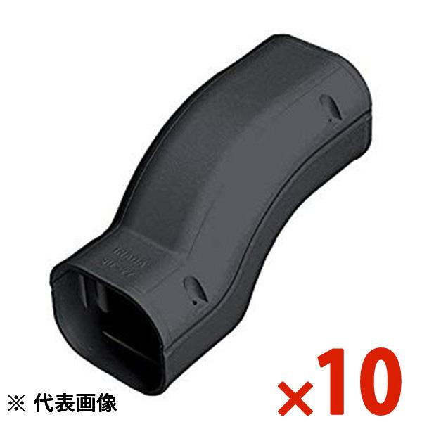 INABA 因幡電工 スリムダクトSD 段差継手 ブラック 10個セット SIF66K SIF-66-K 【まとめ買い特価】