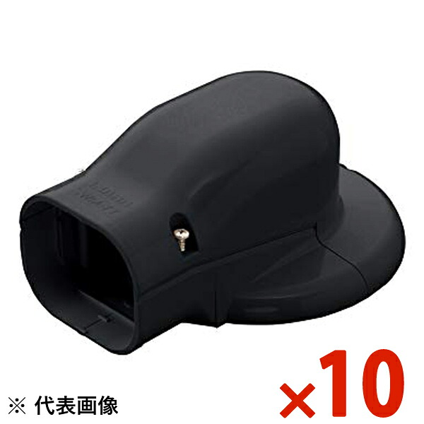 INABA 因幡電工 スリムダクトSD ウォールコーナーエアコンキャップ ブラック 10個セット SWM100K SWM-100-K 【まとめ買い特価】 12,565円