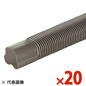 INABA 因幡電工 スリムダクトSD フリーコーナー ブラウン 20個セット SF66500B SF-66-500-B 【まとめ買い特価】