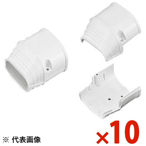 INABA 因幡電工 スリムダクトSD 端末カバー ホワイト 10個セット SEN140W SEN-140-W 【まとめ買い特価】
