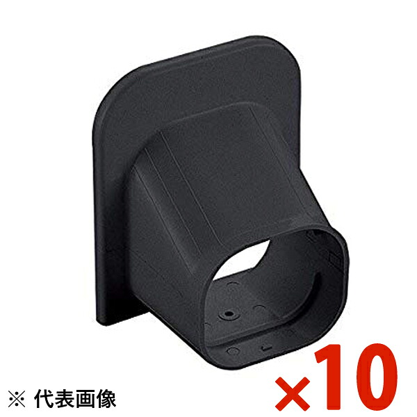 INABA 因幡電工 スリムダクトSD シーリングキャップ ブラック 10個セット SP100K SP-100-K 【まとめ買い特価】