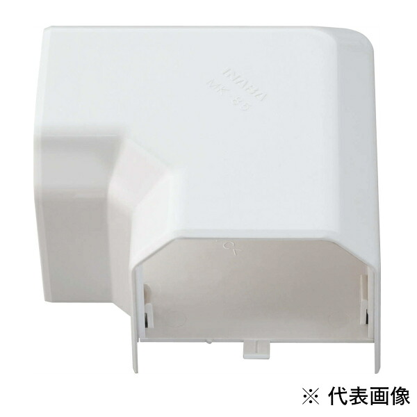 INABA 因幡電工 スリムダクトMD 平面コーナー90° MK75W MK-75-W