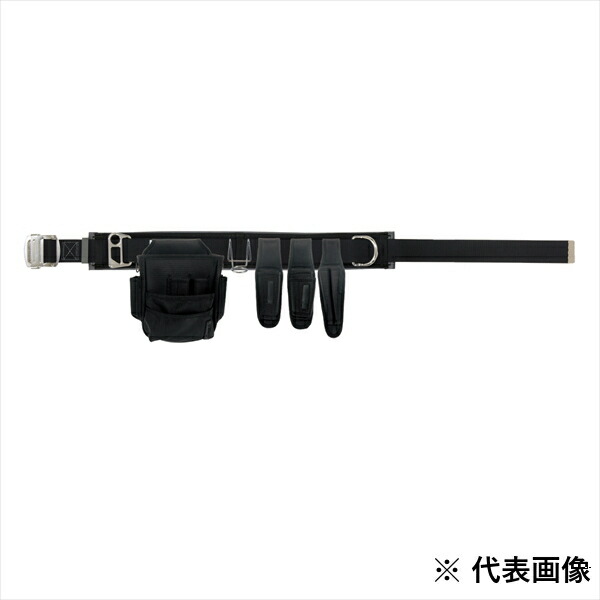 【4/17 9:59まで！P3倍】Jefcom ジェフコム DENSAN デンサン 腰道具セット WSGシリーズ WSG-45-1BK