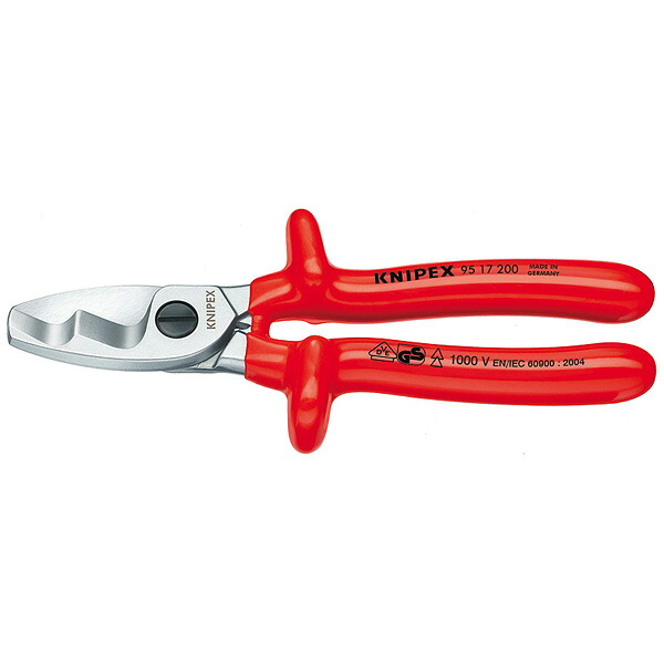 KNIPEX クニペックス 縁切り有線テレビ裁断師1000V 9517-200【8356489】