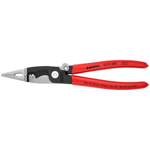 KNIPEX クニペックス エレクトリックマルチプライヤー 1391-200【4467281】|電材ドットコム店