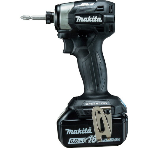 makita マキタ 充電式インパクトドライバ 18V 最大締付けトルク180N・m 6.0Ah 本体・バッテリ・充電器・ケース付 黒 TD173DRGXB｜電材ドットコム店