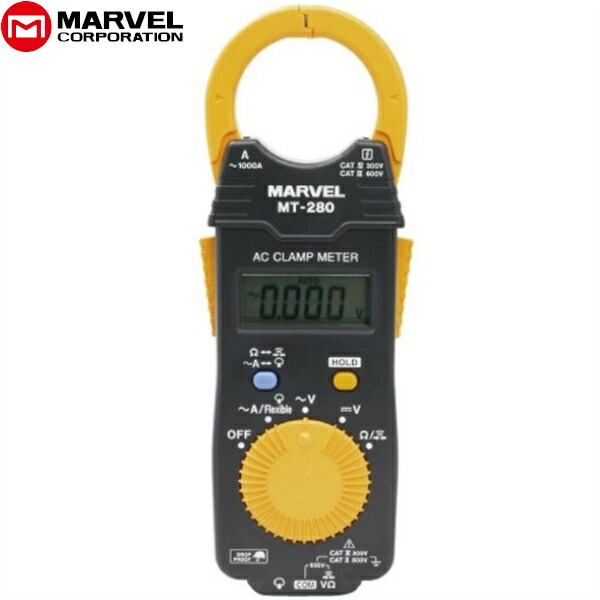 MARVEL マーベル ACクランプメータ MT-280