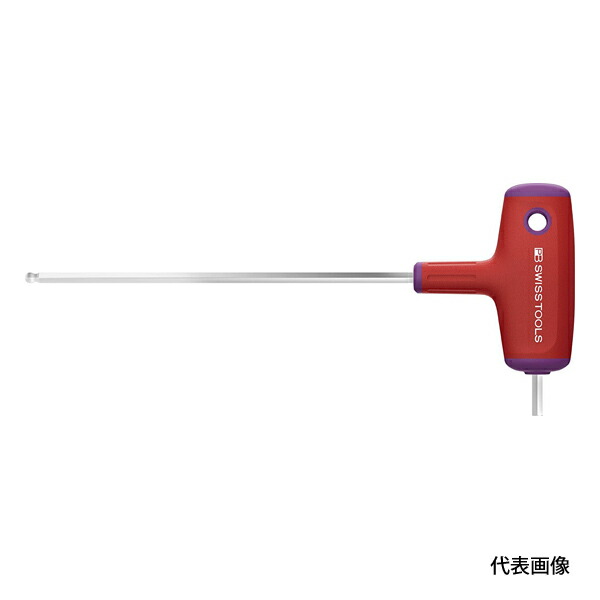 PB SWISS TOOLS・PBスイスツールズ クロスハンドルボール付六角棒レンチ ロング 1208-8-150 【8187158】