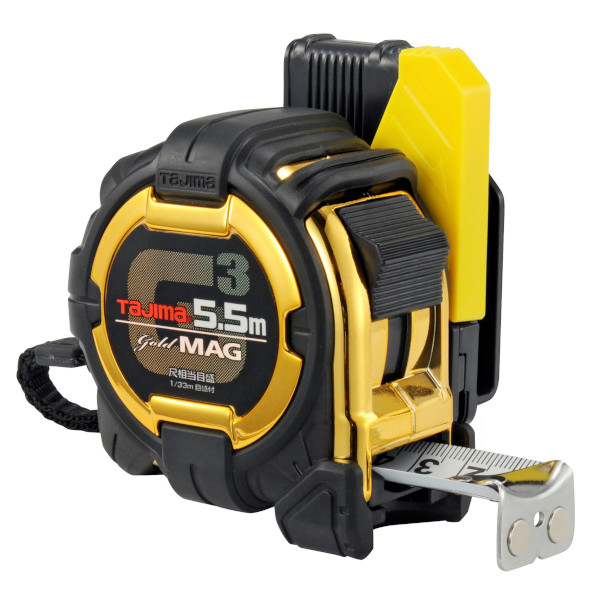 タジマ Tajima スケール セフコンベ G3ゴールドロック マグ爪25×6個 楽天市場】【タジマ】 セフコンベG3 ゴールドロック マグ爪25-5.5m