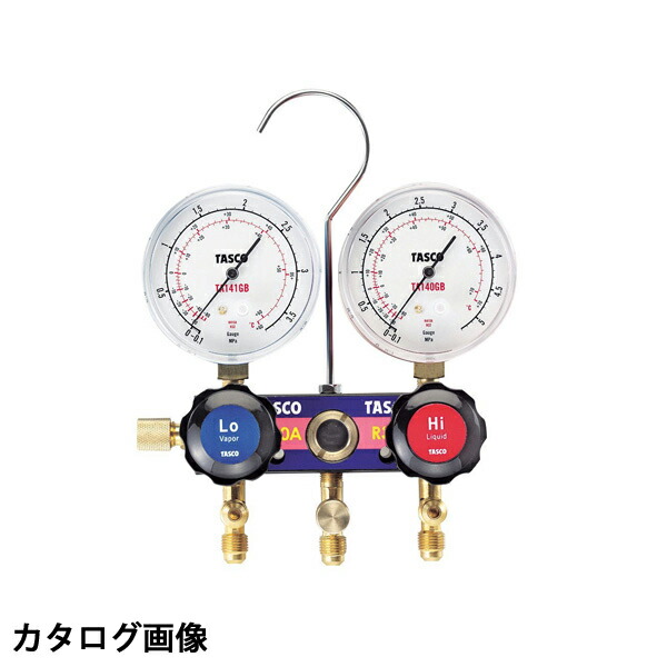 【7/27 8:59まで！P3倍】TASCO イチネンタスコ R410A/R32ゲージマニホールド TA122JH｜電材ドットコム店
