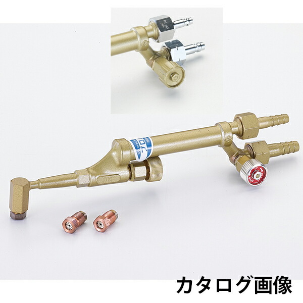 【4/10 8:59まで！P3倍】TASCO イチネンタスコ L型ショートサイズ溶接器 プロパン・サンソ用 細カプラー付 TA370-21H