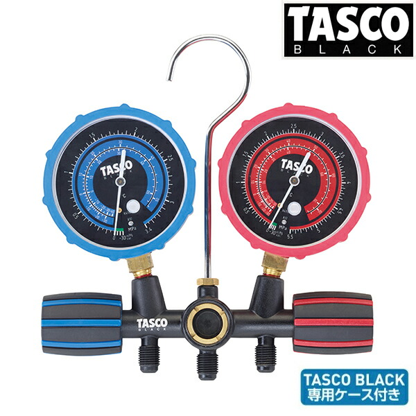 楽天市場】TASCO イチネンタスコ R410AR32用ボールバルブ式ゲージ