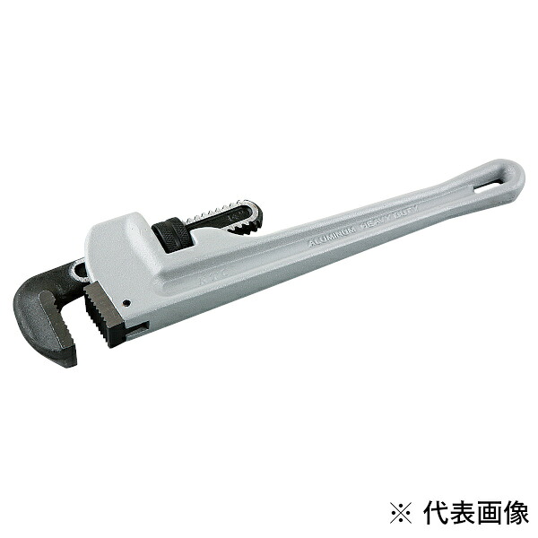 KTC 京都機械工具 アルミ合金製パイプレンチ350mm APWA350 【4989433206035:4004779】