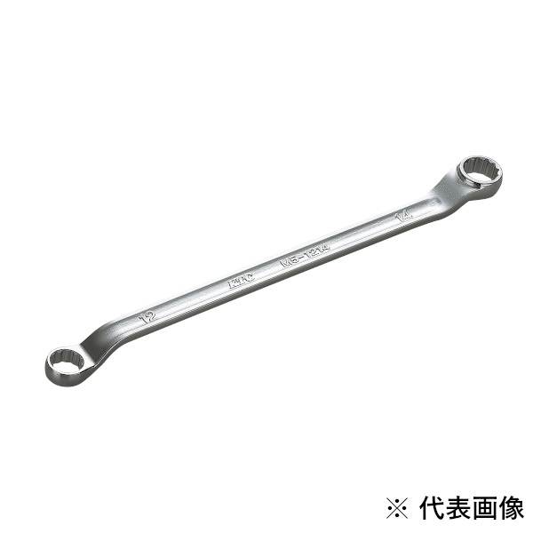 KTC 京都機械工具 45°×6°ロングめがねレンチ36×38mm M53638 【4989433313016:3076491】