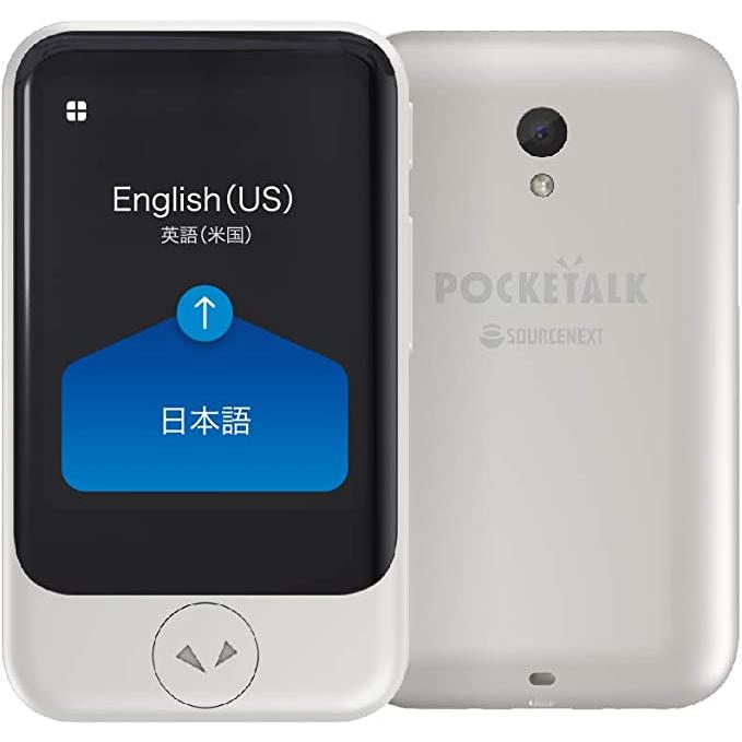 ◆新品未開封品◆ポケトーク S POCKETALK S グローバル通信(2年)付 便利グッズPTSGW 白/PTSGR 赤/PTSGG ゴールド/PTSGP ピンクゴールド｜ジョイントカンパニー