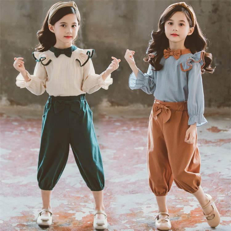 キッズ服秋冬 女の子セット 140cm 18点 多色 プリント入り y448020_1.jpg