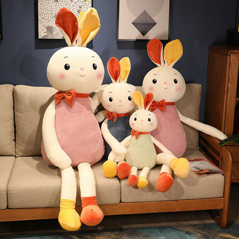 【160cm】送料無料 ぬいぐるみ 全3カラー rabbit 大きい 抱き枕 クッション 可愛い 彼女に ふわふわで癒される 柔らか インテリア 子供 おもちゃ 動物 ウサギ 兔 心地いい プレゼント ギフト c-wanou-9470-gg
