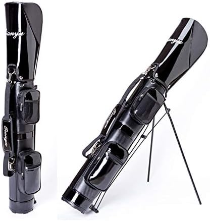 クラブケース PUレザー 最大9本収納 セルフスタンド 超軽量 低重心 安定感 プレゼント 通勤用 オフィス用｜Jolife