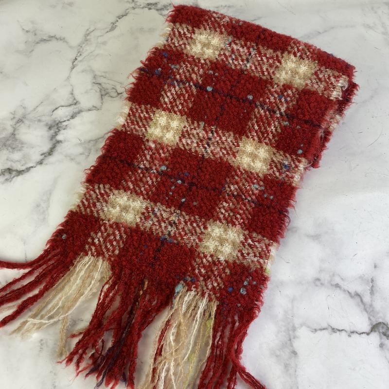 【最終処分SALE】Burberry バーバリーチェックマフラーK-6271 バーバリー(BURBERRY)マフラー