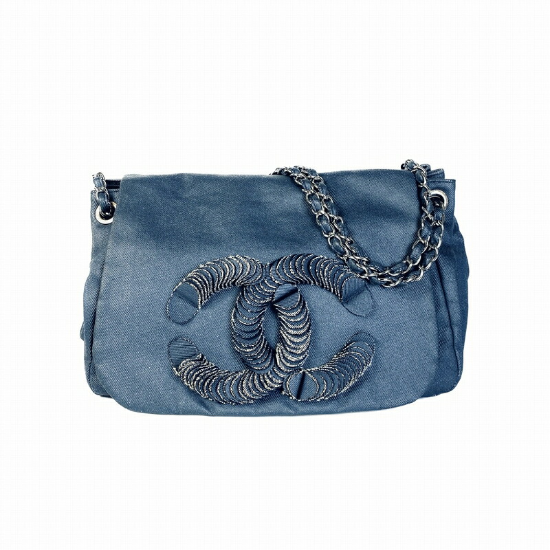 CHANEL シャネル マトラッセ ラムスキン ショルダーバッグ グレー K-6304 | JOLIJOU