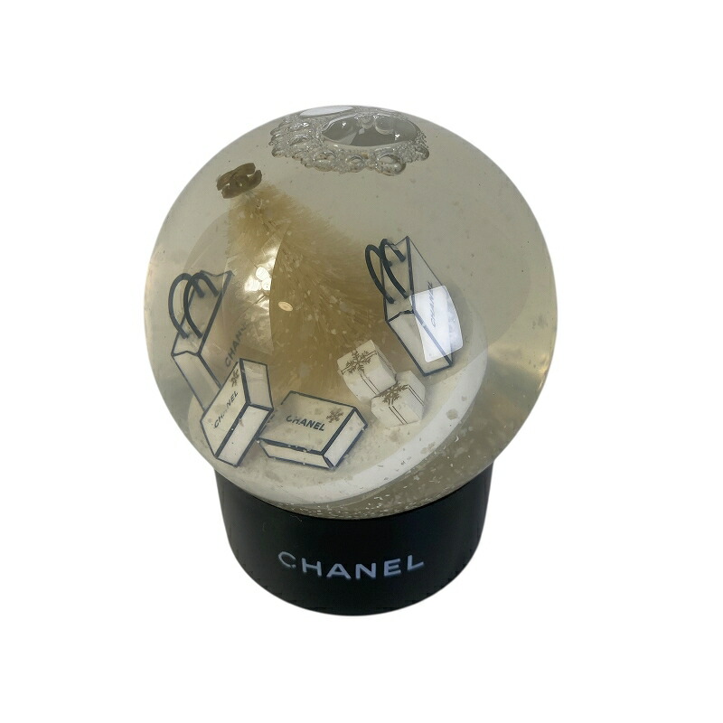 楽天市場】CHANEL シャネル スノードーム オブジェ ノベルティ