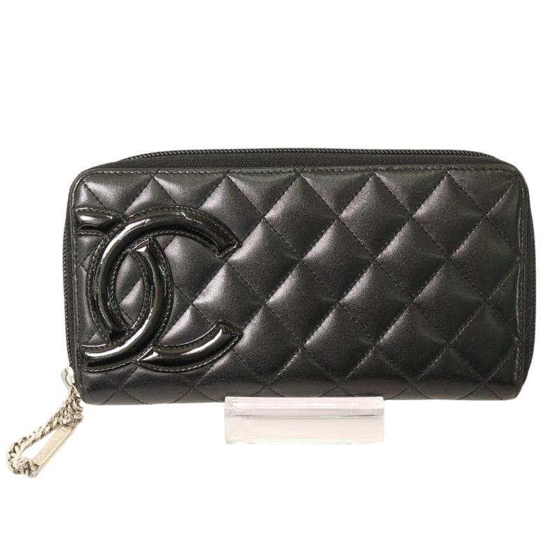 楽天市場】CHANEL シャネル 財布 カンボン チェーンウォレット