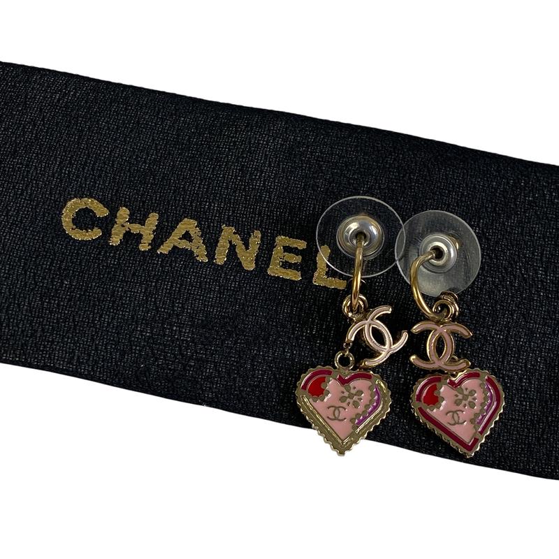 希少　CHANEL シャネル　ココマーク　ヴィンデージ　プラスチック　ピアス CHANEL(シャネル) Coco Mark Pierced Earrings ヴィンテージ