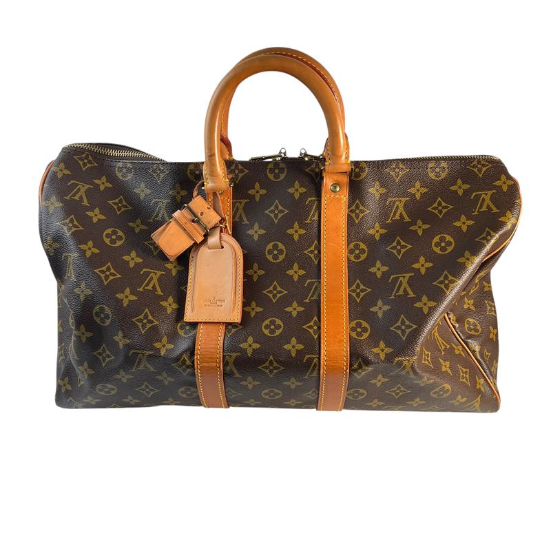 ルイヴィトン　キーポル45 モノグラム　バンドリエール　ボストンバッグ ルイ・ヴィトン(LOUIS VUITTON)ルイ・ヴィトン キーポル・バンド