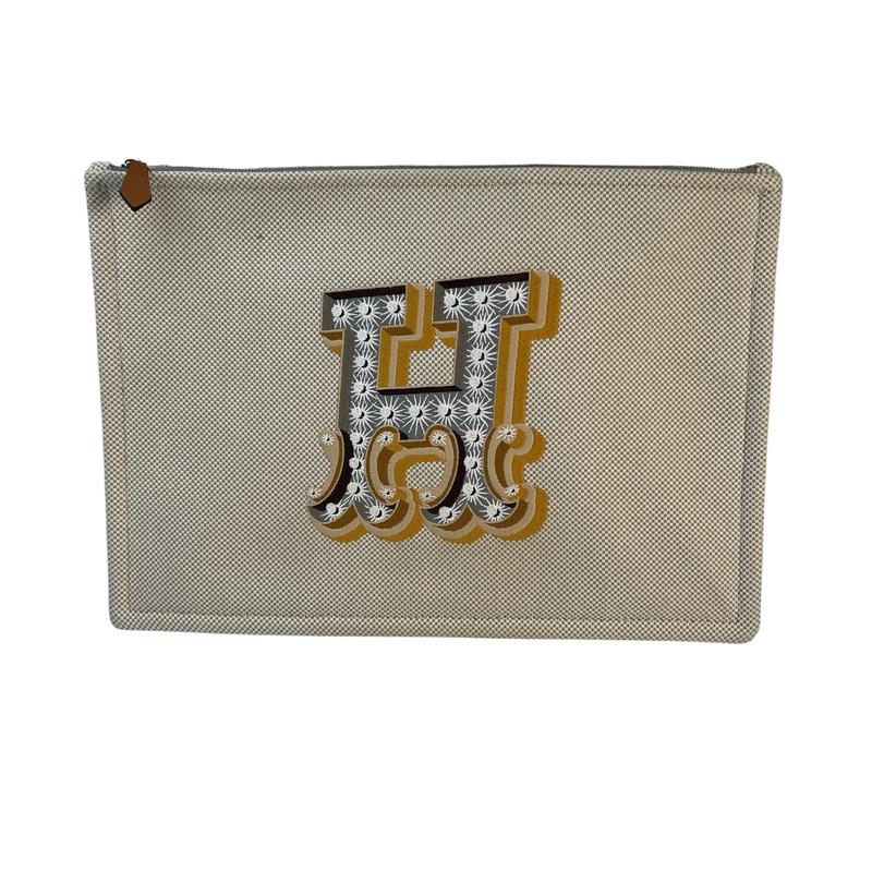 楽天市場】エルメス HERMES カブリオル トゥーゴーMM ポーチ コットン