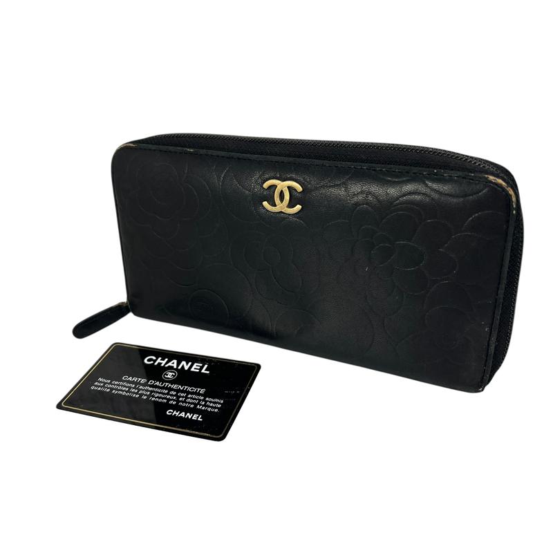 楽天市場】シャネル 長財布 CHANEL ボーイシャネル ラウンドファスナー