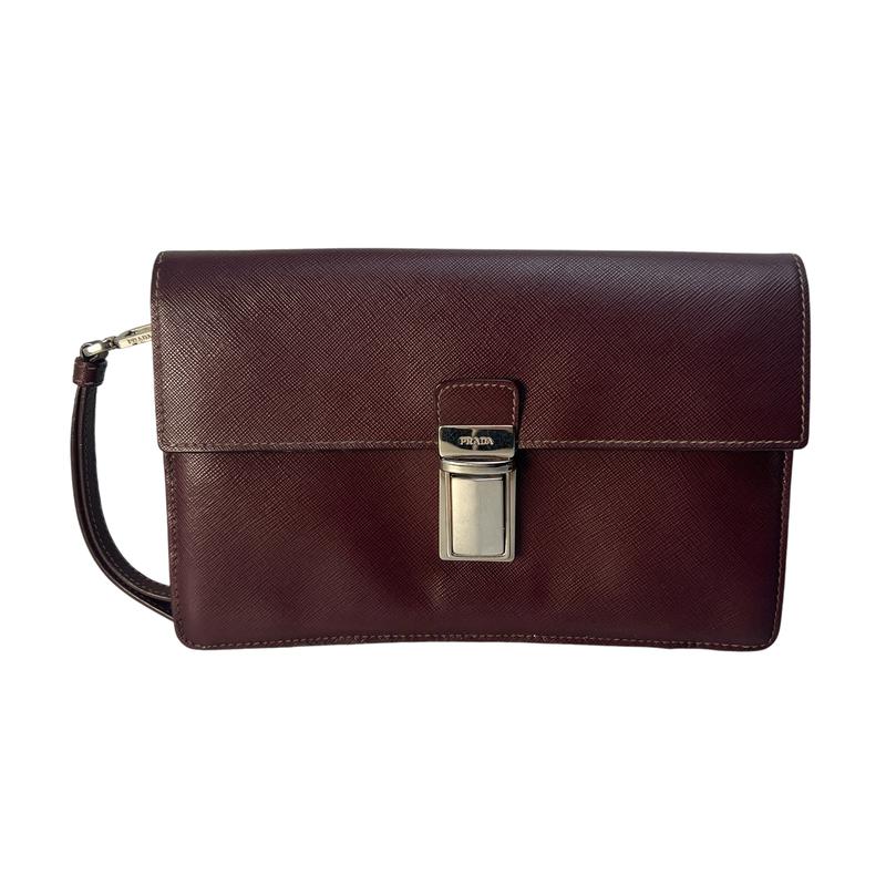 楽天市場】PRADA プラダ クラッチバッグ 2VF024 OOO 9Z2 メンズ