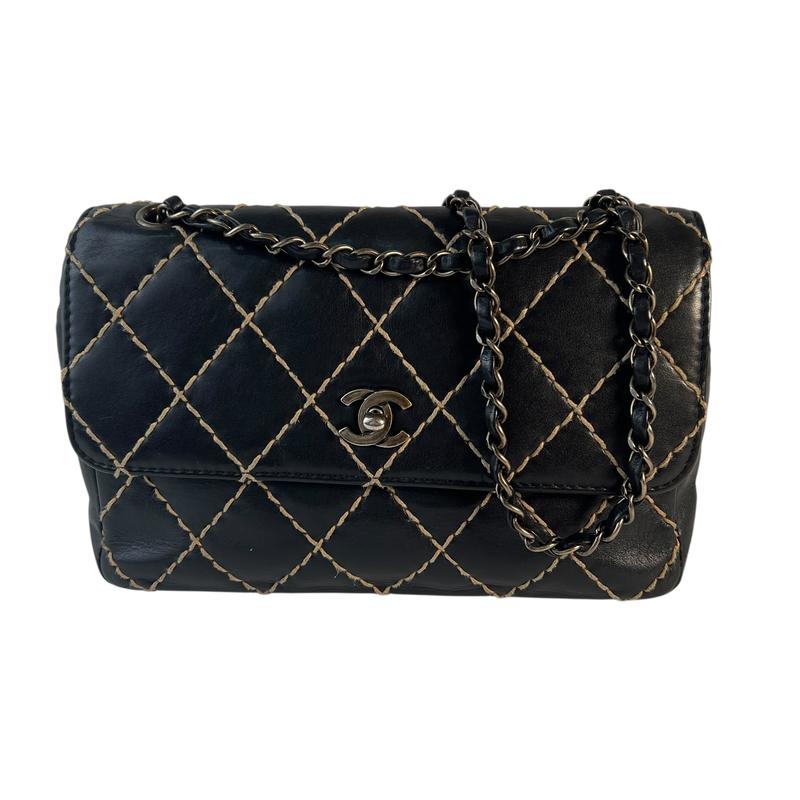 楽天市場】シャネル CHANEL チェーン ショルダー トート バッグ 黒