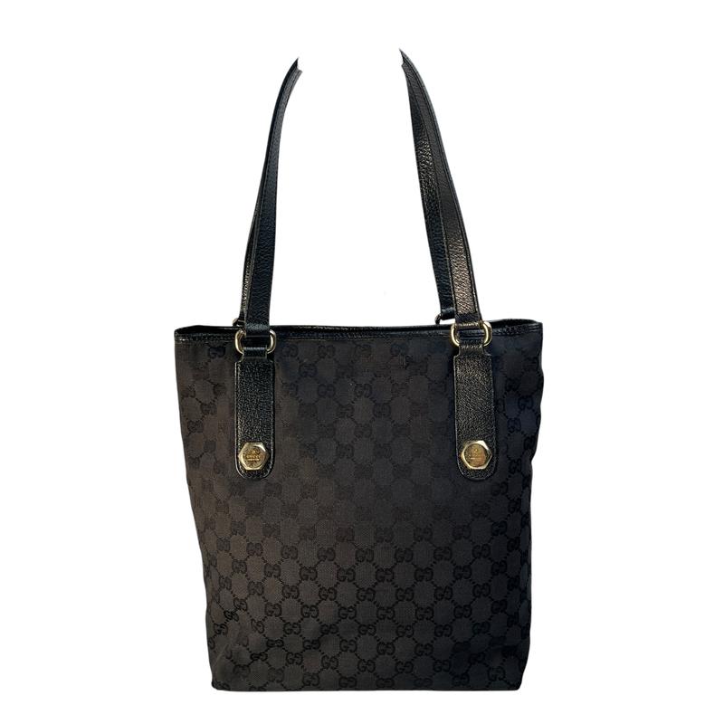 GUCCI グッチ 153002 GGキャンバス ハンドバッグ ブラック A-11853