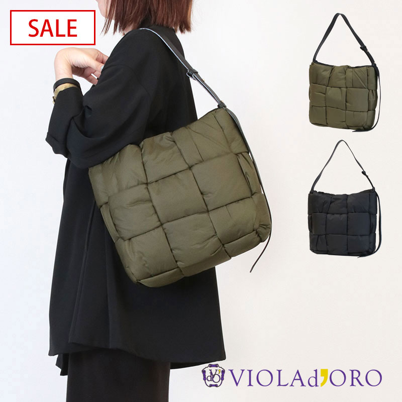 【SALE 30%OFF】【正規販売店】 ヴィオラドーロ ナイロン バッグ VIOLAd'ORO ボンディングナイロンメッシュ ワンショルダーバッグ ELMO V8786 メッシュトートバッグ 肩掛け デイリー 軽い 軽量 ふかふか 新品 公式 正規品【▼30】
