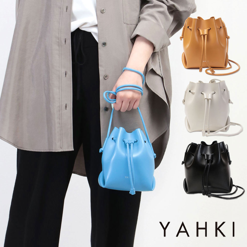 YAHKI/ヤーキ】 巾着ショルダーバッグ（ショルダーバッグ