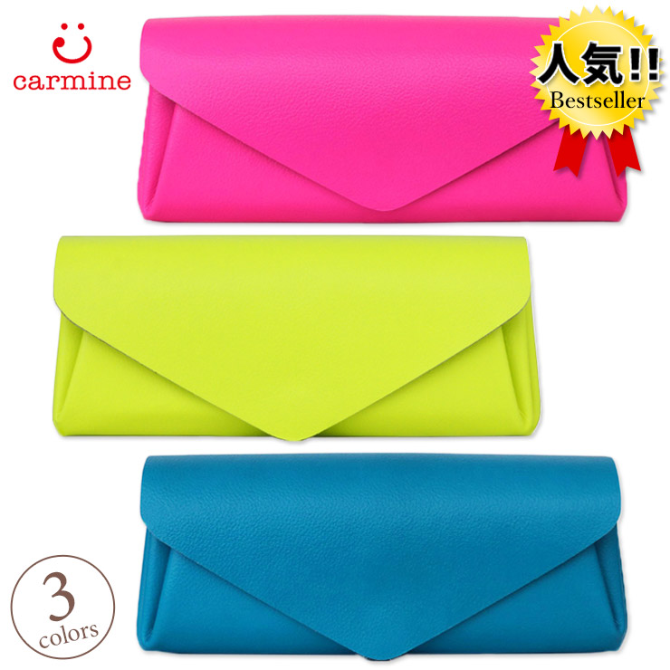 CUNE ネオンカラーレザーロングウォレット ピンク レザーロングウォレット ダブル ネオンピンク【Leather Long