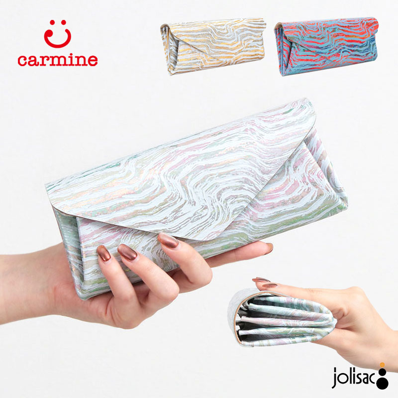 【正規販売店】カーマイン 財布 carmine レザーロングウォレット ファントム LWPT | 人気 長財布 軽い カード入れ コインポケット 店舗 修理 ハンドメイド 東京 浅草 テレビ 雑誌掲載 かわいい レディース 日本製｜jolisac（ジョリサック）