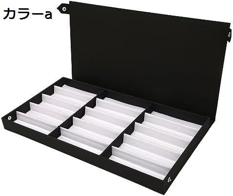 15スロットサングラスオーガナイザー、眼鏡ホルダー多機能サングラスディスプレイメガネケーストレイ、メガネ収納ボックスショーケースアイウェアジュエリーケース、デスクトップ引き出し用