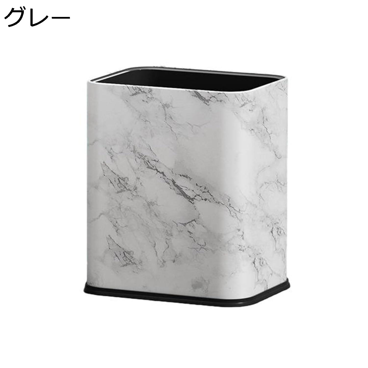 紙くずかご フタなし 15L 砂ぼこりボックス席 角型 紙くずかご ゴミ袋が見えない か細い 今めかしい 分かりやすい 抗菌 御厨子所 お部屋 リビングお部屋 室内用便器 風呂場 執務室用 スチール写真 しろがね色