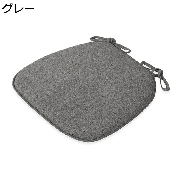 座布団　馬蹄型　亜麻　通気　抗菌防臭　シートクッション　椅子用　ひも付き　滑り止め　ダイニング　オフィス　座禅　瞑想　和室　お尻に優しい　体圧分散　日式　座面クッション　ざぶとん