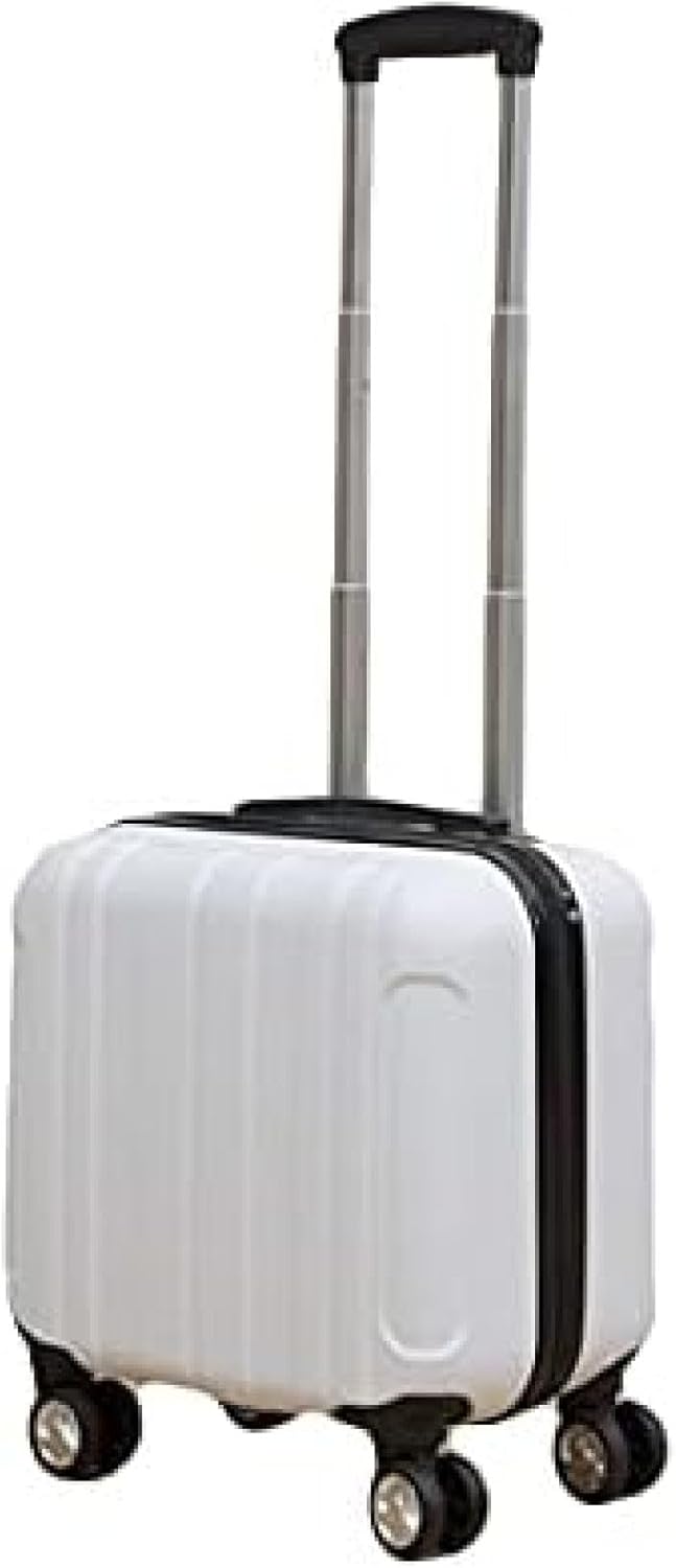 旅行バッグ 小型 超軽さ 持ちはこび入れもの white 39×23×40コマーシャル TSA鍵を掛ける 静音 商行為 キャリーバッグ 旅する 出張 機内持込可