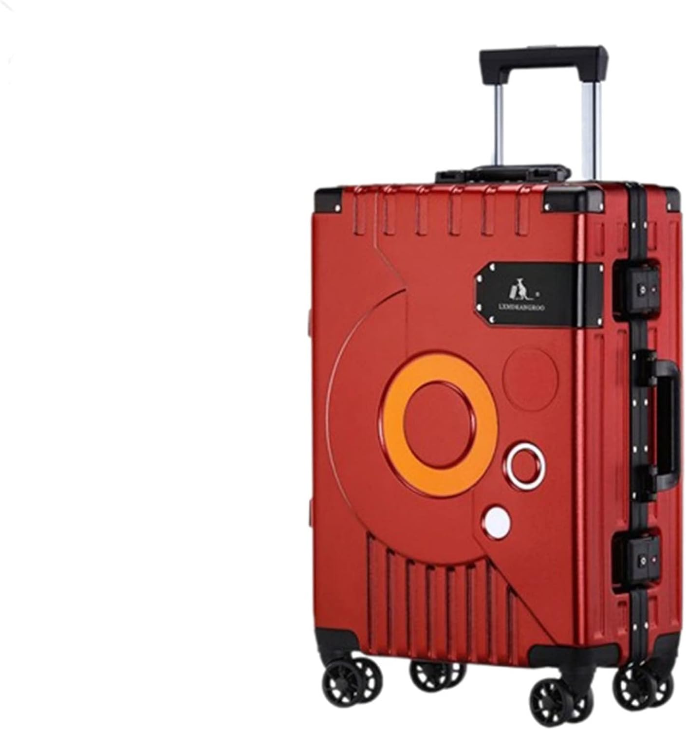 旅行バッグ 持ちはこび入れもの 機内持ち込み 35L キャリーバッグ TSAローク積み上げる 軽銀ひな形 超軽さ 小型 耐衝撃 静音 ダブルキャスター 360度回転させる 旅する 商行為 出張 赤いこと S大きさ